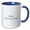 Blue/White, variant on 3drose, Syzygy and Its Meaning Typography, 11oz Two-tone Red Mug