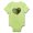Kiwi, variant on CafePress - Original Music Heart Treble Clef Art Body Suit - Baby Light Bodysuit, Size Newborn - 24 Months
