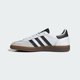 thumbnail image 3 of Zapatillas de balonmano ASAdidas Origins Spzl antideslizantes de corte bajo para hombre y mujer, estilo similar, blanco y azul, 3 of 5