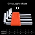 thumbnail image 1 of MYG 5/8/11 Pcs Hex Wrench Metric Wrench Inch Wrench L Wrench Size Short Hex Key Set, 1 of 6