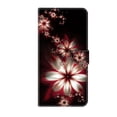 thumbnail image 2 of Leather For Samsung Galaxy A17 5G / Galaxy A26 5G Wallet Case Crystal Material Painted Butterflies&Flowers&Hearts Pattern, Wallet For Women Men Card Holder Magnetic Clasp Kickstand Folio Case, 2 of 7