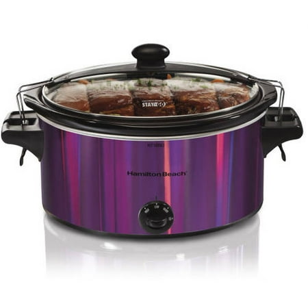 UPC 040094334544 product image for Hamilton Beach Stay or Go 5-Quart Slow Cooker, Shimmer Finish | upcitemdb.com