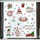 thumbnail image 5 of Bewildely Pegatinas de ventana de Navidad extraíble muñeco de nieve copo de nieve calcomanía puerta Shopwindow Paster decoraciones hogar vacaciones Kits de decoración para fiestas Bewildely HA009316-00, 5 of 6