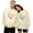 Beige, variant on Valentine's Day Women Oversize Sweatshirts Lover Heart Graphic Shirts Couple's Printed Crew Neck Hoodless Men 2026 Fall Warm Clothes