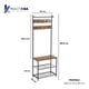 thumbnail image 4 of Zapatera Organizador Mueble Con Perchero De Metal Practiksa, 4 of 5
