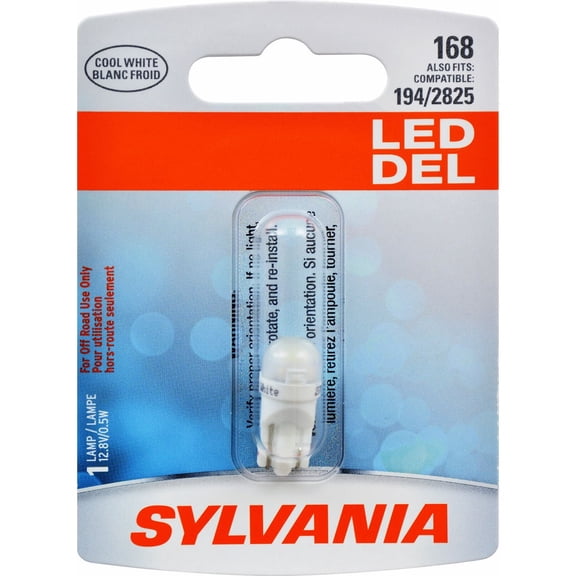 SYLVANIA 168 mini lampe DEL BLANCHE SYL, emballage de 1