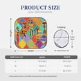thumbnail image 3 of Haiem Dancing African Womans,Colorful African Womans Car Windshield Sun Shade (2 Pieces) Foldable Windshield Sun Shade Car Accessories for Truck SUV Pickup-Medium, 3 of 7