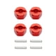 thumbnail image 5 of Cubos de rueda hexagonales Baoblaze 4 piezas 12 mm para coche RC 1:16 Rojo, 5 of 7