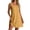 Gold, variant on Women Casual Cotton Linen Sleeveless Crew Neck Plain Maxi Dress Ruffle Shift Dress Flowy Beach Summer Long Tank Loose and Comfortable by Awwp Wine L