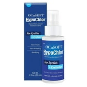 Ocusoft Hyphochlor Eyelid Eyelash Non-Toxic Non- Irritating Eye Drops, 2 oz