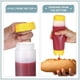 thumbnail image 4 of Exprimibles de Plástico Invertidas de 20 Oz, Dispensador de Válvula Grande con Punta Rellenable, Botella Exprimible para Condimentos, Salsas y Ketchup, 4 of 5