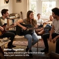 thumbnail image 6 of Fender CD-60S Solid Top Dreadnought Acoustic Guitar - Black w/ Gig Bag, 6 of 9