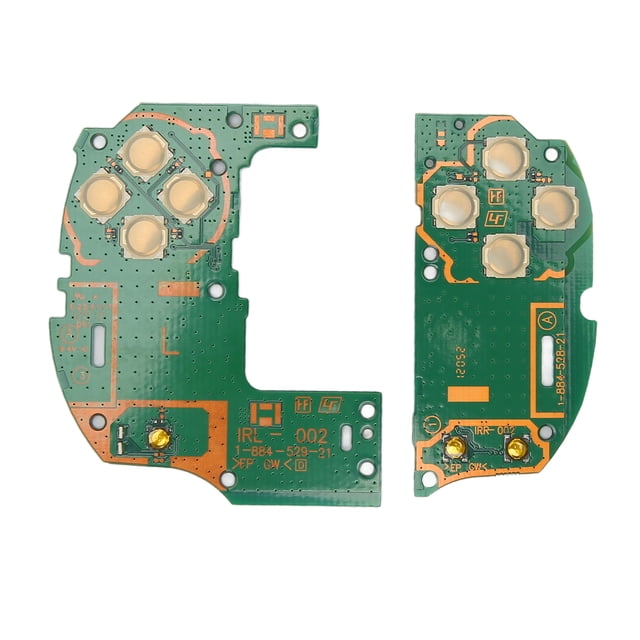 Placa de circuito PCB para PS, placa de circuito de botón de 2 piezas Placa de circuito de botón PS Placa lógica de circuito de botón izquierdo derecho para estándares líderes en la industria PS