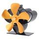 thumbnail image 1 of Ventilador De Estufa, Ventilador De Estufa De aleación De Aluminio Sostenible Moderno De Poco Ruido Para Registro, 1 of 7