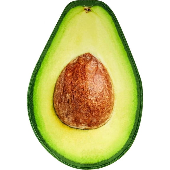 Avocado Throw Blanket(Green), Realistic Funny Food Blanket for Adults and Kids, 720GSM Novelty Fruits Printed Throw for Couch, Sofa, Bed, Fun Home Decor for Boys, Valentine's Day Girls