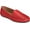 Red Leather, variant on Over Drive Women's Casual Loafers Color: Red Leather Size: 7