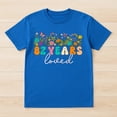 thumbnail image 2 of 82 Years Loved T-Shirt – Groovy 82nd Birthday Theme – Unisex Adult Celebration, 2 of 6