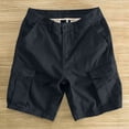 thumbnail image 5 of Danhjin Khaki Cargo Sports Shorts For Loose Casual Mens 16 Inch Stretch Lightweight Solid color Hiking Shorts, 5 of 9