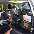 thumbnail image 7 of WOBOGO A Cute Teddy Bear Backseat Car Organizer 2 PCS Footed Universal Car with Touch Screen Tablet Holder Rear Seat Protector, 7 of 7