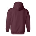 thumbnail image 3 of Men Multi Colors Hooded Sweatshirt Men Hoodies Color Maroon 2X-Large Size, 3 of 4