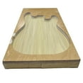 thumbnail image 4 of Premium Yellow Poplar Semi Explorer Electric/Bass Guitar Wood Body Blanks 24" x 18" x 2" (2 Piece, Glued, Unplaned) - Showcase Your Style with Unique and High-Quality Materials, 4 of 5
