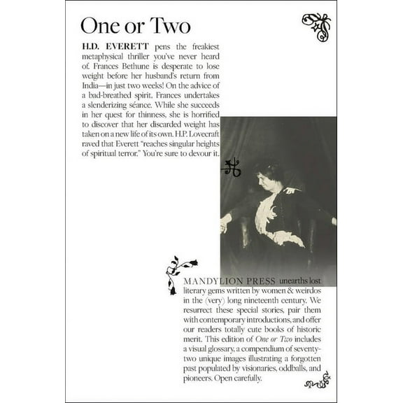 One or Two, (Paperback)