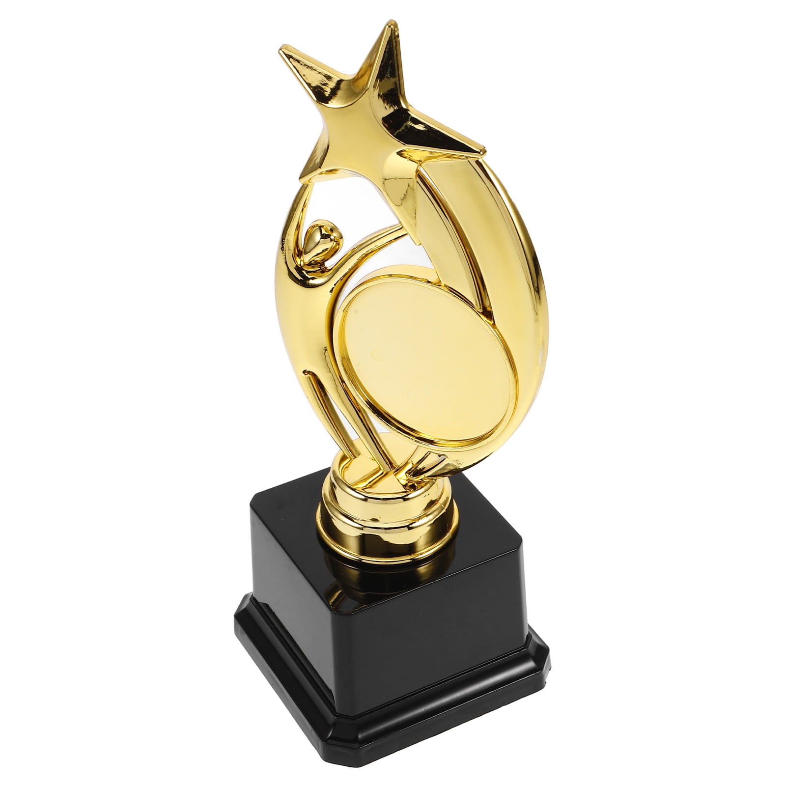 Masteelf 3pcs Plastic Winner Trophy Sports Competitions Golden Award Trophy Cup for Adults Kids Participation and Achievement Recognition