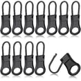 thumbnail image 1 of WeiHuan Toys 12 piezas de repuesto para tirador de cremallera, repuesto de pieza de cremallera de metal desmontable, tirador de cremallera, reparación de lengüeta para chaquetas, jeans, mochilas, cart, 1 of 4
