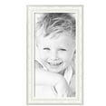 thumbnail image 2 of ArtToFrames 15" x 30" Majestic White Picture Frame, 15x30 inch Silver Wood Poster Frame (WOM-5198),  Pack, 2 of 7