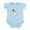 Sky Blue, variant on CafePress - Sunny Manatee Body Suit - Baby Light Bodysuit, Size Newborn - 24 Months