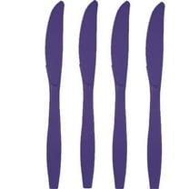 Hoffmaster Group 010575 Premium Plastic Knives, Purple - 24 per Case - Case of 12