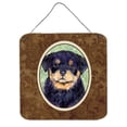 thumbnail image 1 of Rottweiler Aluminium Metal Wall Or Door Hanging Prints, 1 of 1