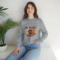 thumbnail image 7 of Sip, Scare, Repeat! Coffee Lover Unisex Heavy Blend™ Crewneck Sweatshirt, 7 of 7