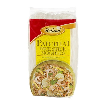 (6 Pack) Roland Pad Thai Rice Stick Noodles, 14