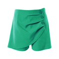 thumbnail image 4 of Zylarhe Women's Pants Women's Casual Wide Leg Pants with Pockets Elastic Waist Comfortable Loose Fit Stretchy Soft Fabric Trendy Everyday Wear, 4 of 5