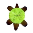 thumbnail image 2 of Green Turtle Shape Pet Bed â Cozy Cushion for Small/Medium Animals, 2 of 8