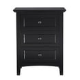 thumbnail image 4 of Modus Table de Chevet Paragon 3 Tiroirs en Noir, 4 of 4