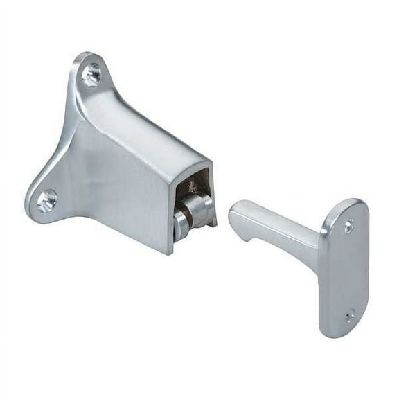 Rockwood Door Stop,Wall-Mount,Satin Chrome 490.26D