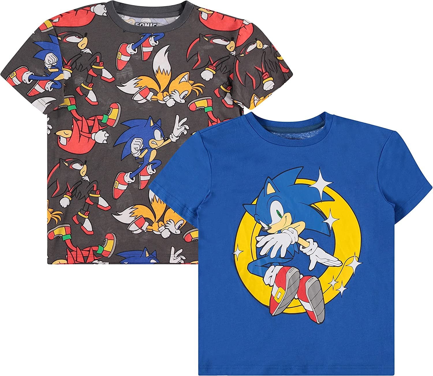 Boys Sonic The Hedgehog Shirts 2 Pack of Sonic The Hedgehog TShirts