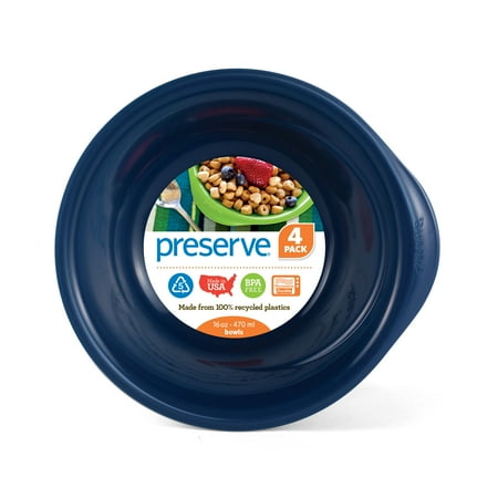 Preserve Everyday Bowls - Midnight Blue - 4 Pack