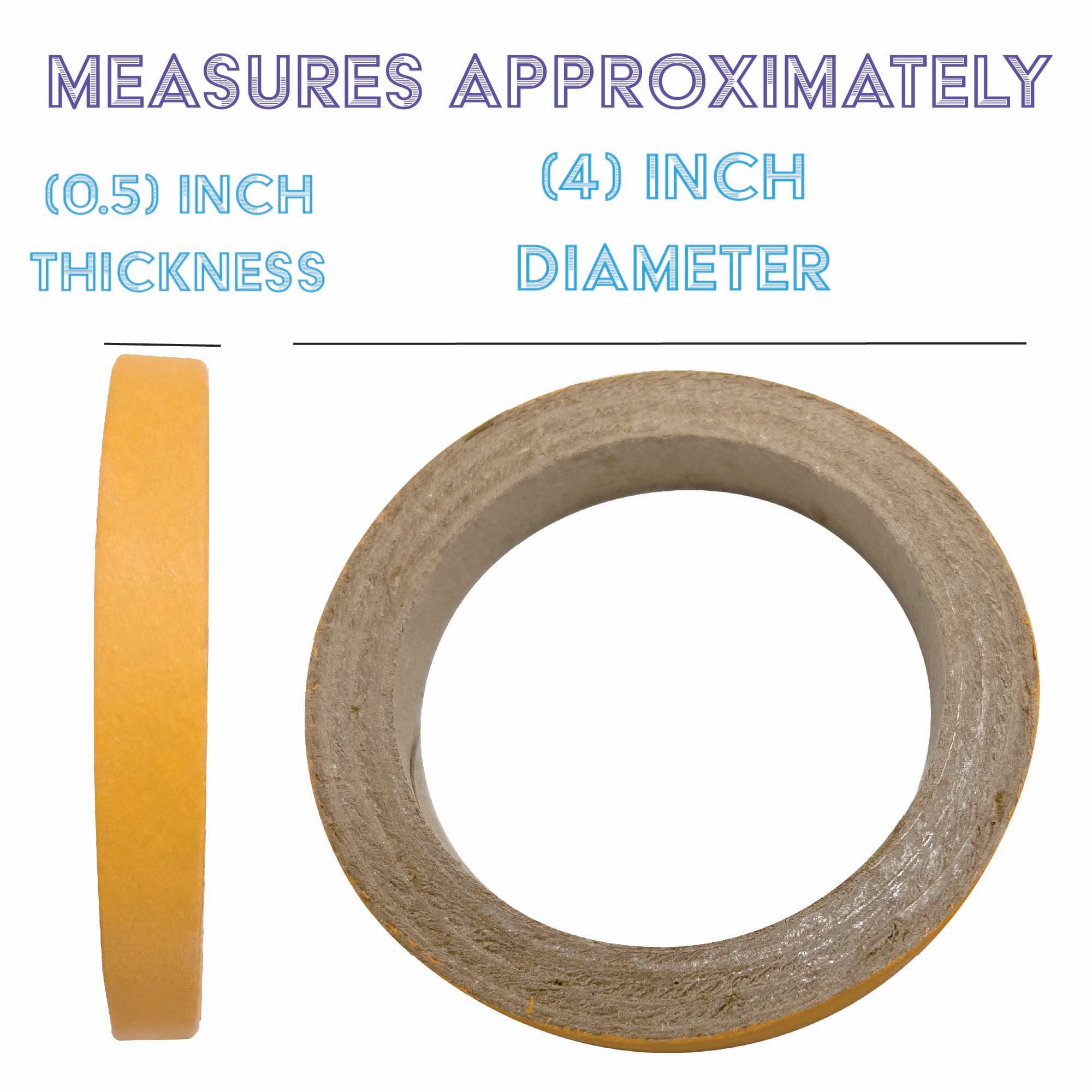8013 Big 4 Inch Donuts Pk12 M&M Bird Toys - Pet Safe Colorful Compressed Cardboard