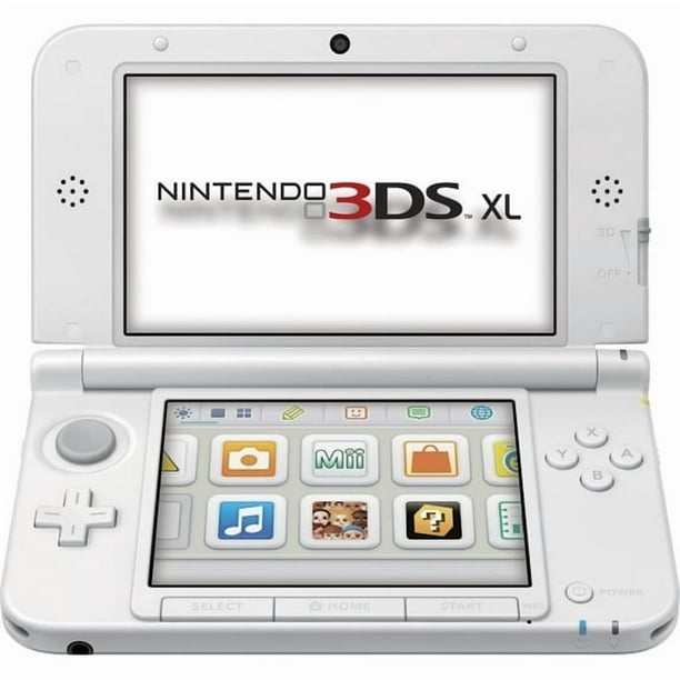 Nintendo - 3DS XL Handheld Video Game Console - White (Refurbished)