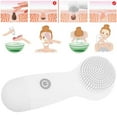 thumbnail image 4 of Sarapandan Electric Silicone Face Cleansing Instrument Waterproof Pore Cleaner Massager Brush (White), 4 of 7