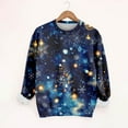 thumbnail image 3 of Chandails de Noël pour Femmes 2025 Col Rond Hiver Mignons Pulls, 3 of 6