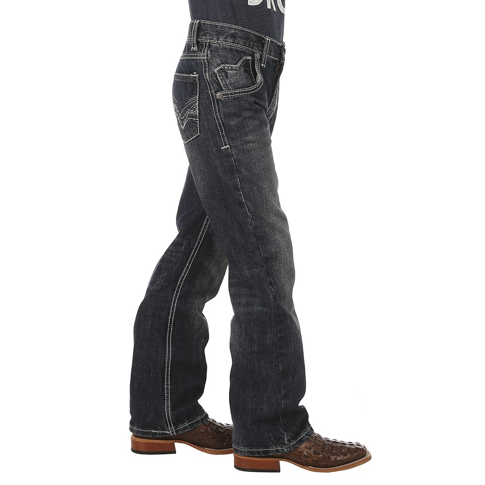 wrangler boys 20x vintage boot cut jean, canyon lake, 14 reg - Walmart.com