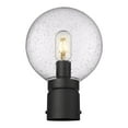 thumbnail image 6 of 599PHM-BK-Z-Lite-Laurent - 1 Light Outdoor Post Mount Light In Modern Style-11.5 Inches Tall and 8 Inches Wide, 6 of 6