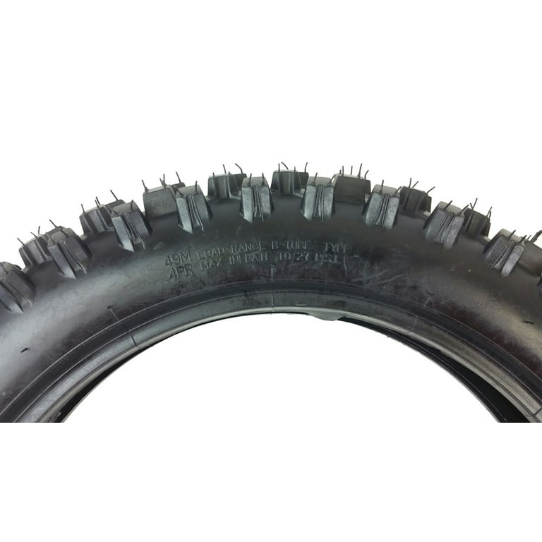 Dirt Bike TIRE Size 90 100 14 Inner Tube Size 90 100 14 TR4 Valve Stem