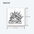thumbnail image 4 of WWS-Tattoo Tech, 3 Sheets Small Semi Permanent Tattoo, Adult Art Design Temporary Tattoos, Lasts 1-2 Weeks, Waterproof, Realistic Look, No Adhesive, No Reflection (Little Tiger), 4 of 4