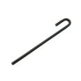 thumbnail image 4 of 20 Steel Rebar Ground Stakes J Hook Heavy Duty 12 Inches Deer Fence Hard Firm Soil Set, 4 of 5