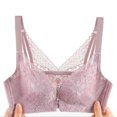 thumbnail image 5 of KIHOUT Bra For Women Clearance Women's Bra Soild Wire Free Underwear One-Piece Bra Everyday Underwear, 5 of 9